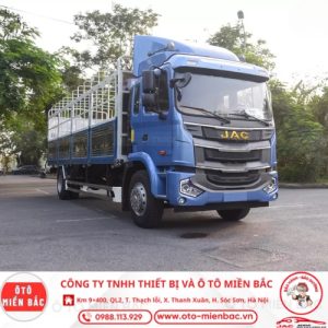 Xe tải JAC A5 4x2 khung mui nâng bửng hông 8m2
