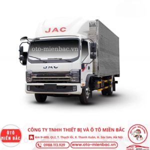 Xe tải JAC N750 Plus E5A thùng kín