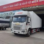 JAC DAWOS 7.4 TẤN - THÙNG KÍN 10m CONTAINER 1 CỬA 2 CÁNH ( Nóc cao) JAC DAWOS 7.4 TẤN - THÙNG KÍN 10m CONTAINER 1 CỬA 2 CÁNH ( Nóc cao)